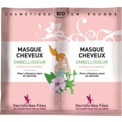 Masque Cheveux Embellisseur Bio SECRETS DES FEES 2x16g