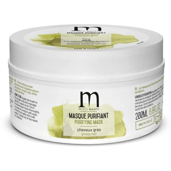 Masque Cheveux Gras Argila Patrice Mulato 150ML 4 Masque Cheveux Gras Argila Patrice Mulato 150ML - Image 2