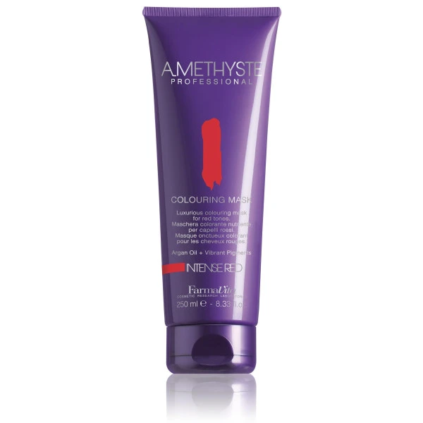 Masque Coloré Rouge Amethyste Farmavita 250ML 3 Masque Coloré Rouge Amethyste Farmavita 250ML