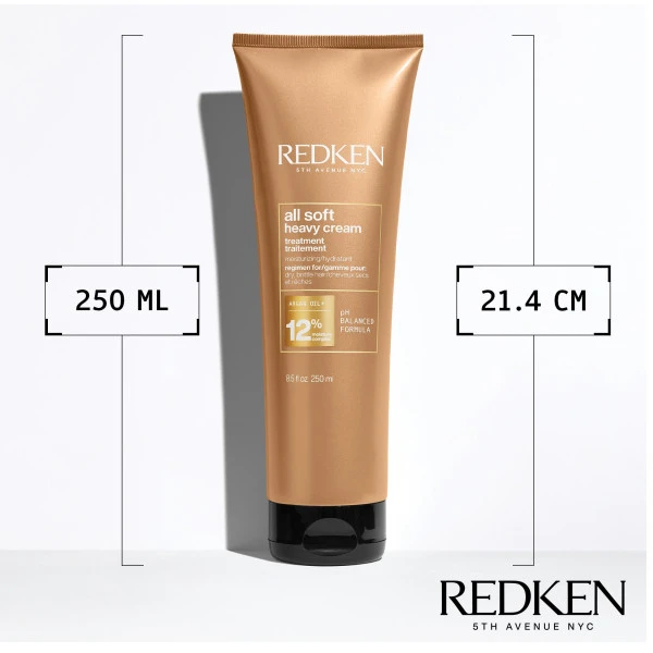 Masque Hydratant Cheveux Secs All Soft Redken 250ML 7 Masque Hydratant Cheveux Secs All Soft Redken 250ML - Image 5