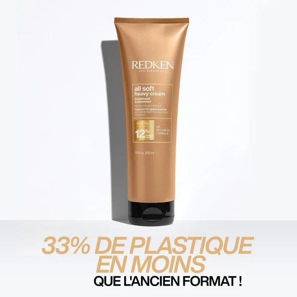 Masque Hydratant Cheveux Secs All Soft Redken 250ML 9 Masque Hydratant Cheveux Secs All Soft Redken 250ML - Image 7