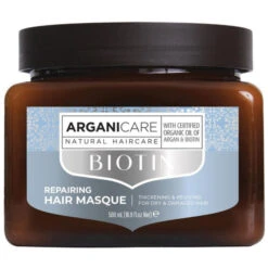 Masque Hydratant Réparateur Cheveux Secs Biotine Arganicare 500ML