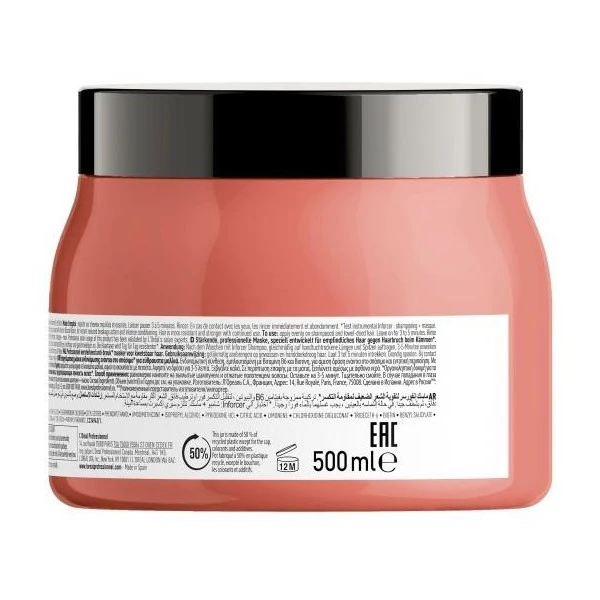 Masque Inforcer L'Oréal Professionnel 500ML 8 Masque Inforcer L'Oréal Professionnel 500ML - Image 6
