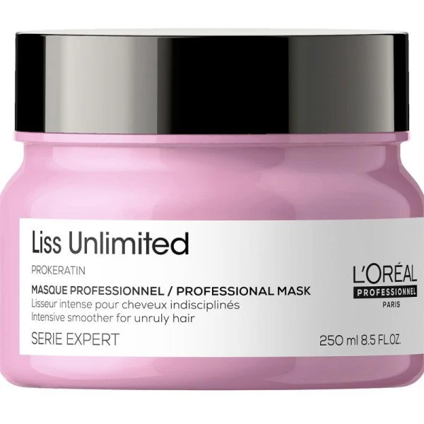 Masque Liss Unlimited L'Oréal Professionnel 250ML 3 Masque Liss Unlimited L'Oréal Professionnel 250ML