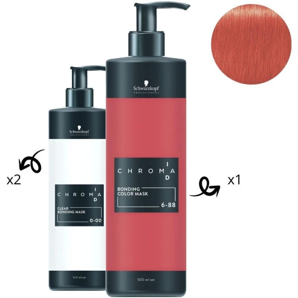 Masque Nourrissant Pigmenté 6-88 Chroma ID SCHWARZKOPF 250ML 4 Masque Nourrissant Pigmenté 6-88 Chroma ID SCHWARZKOPF 250ML - Image 2