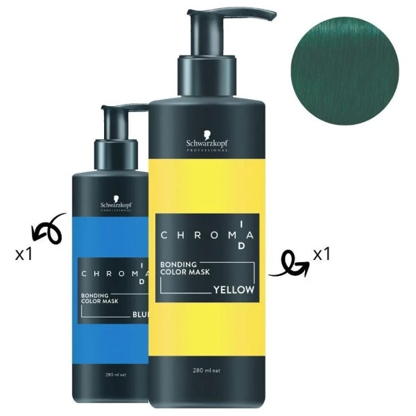 Masque Nourrissant Pigmenté Bleu Chroma ID SCHWARZKOPF 280ML 10 Masque Nourrissant Pigmenté Bleu Chroma ID SCHWARZKOPF 280ML - Image 8