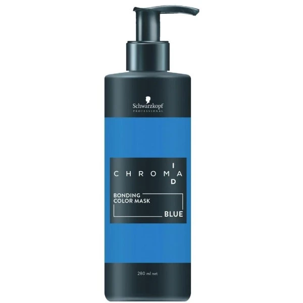 Masque Nourrissant Pigmenté Bleu Chroma ID SCHWARZKOPF 280ML 3 Masque Nourrissant Pigmenté Bleu Chroma ID SCHWARZKOPF 280ML