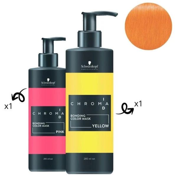 Masque Nourrissant Pigmenté Jaune Chroma ID SCHWARZKOPF 280ML 9 Masque Nourrissant Pigmenté Jaune Chroma ID SCHWARZKOPF 280ML - Image 7