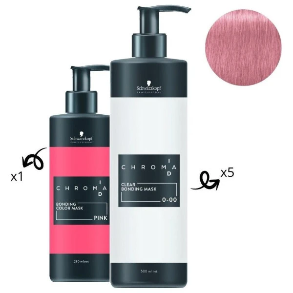 Masque Nourrissant Pigmenté Rose Chroma ID SCHWARZKOPF 280ML 6 Masque Nourrissant Pigmenté Rose Chroma ID SCHWARZKOPF 280ML - Image 4