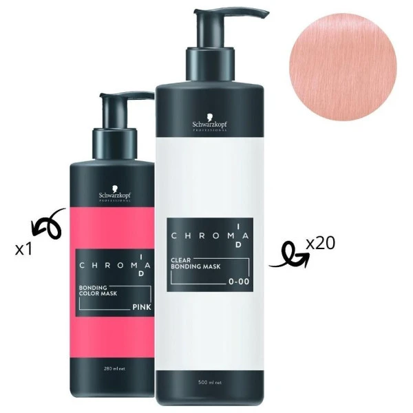 Masque Nourrissant Pigmenté Rose Chroma ID SCHWARZKOPF 280ML 8 Masque Nourrissant Pigmenté Rose Chroma ID SCHWARZKOPF 280ML - Image 6