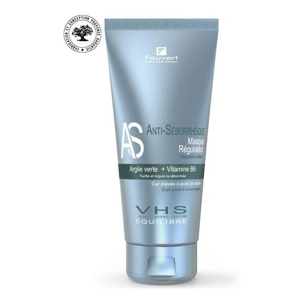 Masque Regulateur Cheveux à Tendance Grasse Fauvert Professionnel 200ML 3 Masque Regulateur Cheveux à Tendance Grasse Fauvert Professionnel 200ML