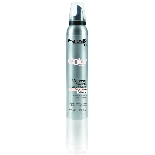 Mousse Colorante Formul Pro Beige Nacré 200 ML 3 Mousse Colorante Formul Pro Beige Nacré 200 ML
