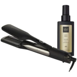 Pack Lisseur Ghd Séchant Duet Style Noir & Huile Lissante Sleek Talker