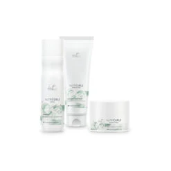 Wella Pack Nutricurls Cheveux Ondulés Shampooing + Conditionneur Lavant + Masque