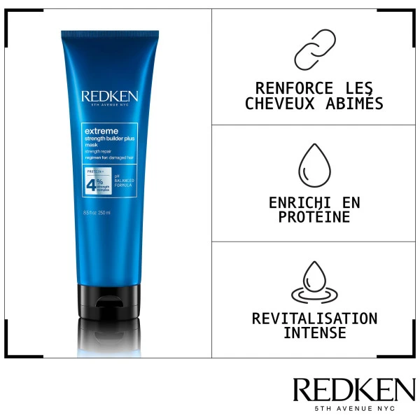 Routine Fortifiante Extreme Redken 8 Routine Fortifiante Extreme Redken - Image 6