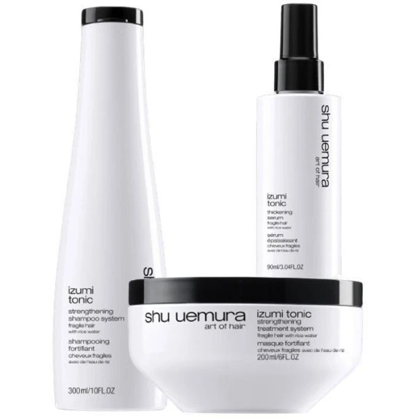 Routine Shampooing, Masque & Sérum Izumi Tonic Shu Uemura 3 Routine Shampooing, Masque & Sérum Izumi Tonic Shu Uemura