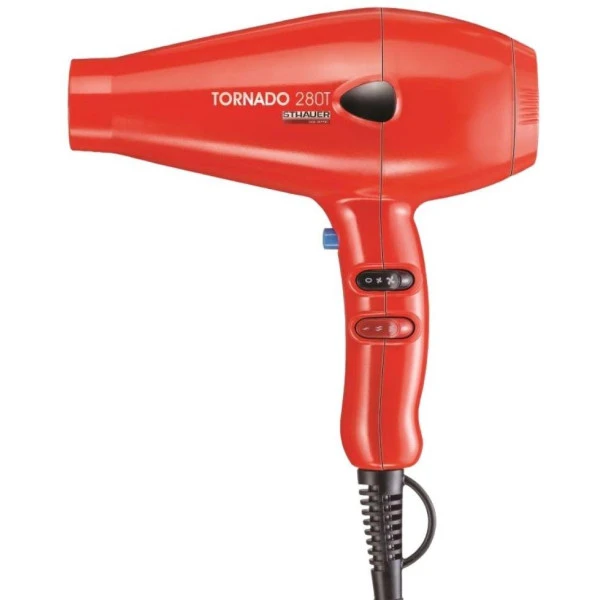 Sèche-cheveux Professionnel Rouge Tornado STHAUER 2000 Watts 3 Sèche-cheveux Professionnel Rouge Tornado STHAUER 2000 Watts