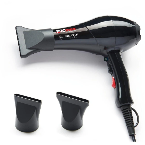 Sèche-cheveux Rigato 2 Ionic Noir Promex 2000W 4 Sèche-cheveux Rigato 2 Ionic Noir Promex 2000W - Image 2