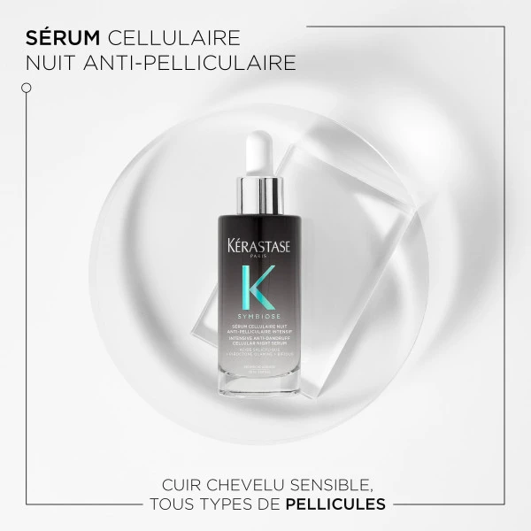 Sérum Cellulaire Nuit Anti-pelliculaire Intensif Symbiose Kérastase 90ML 5 Sérum Cellulaire Nuit Anti-pelliculaire Intensif Symbiose Kérastase 90ML - Image 3