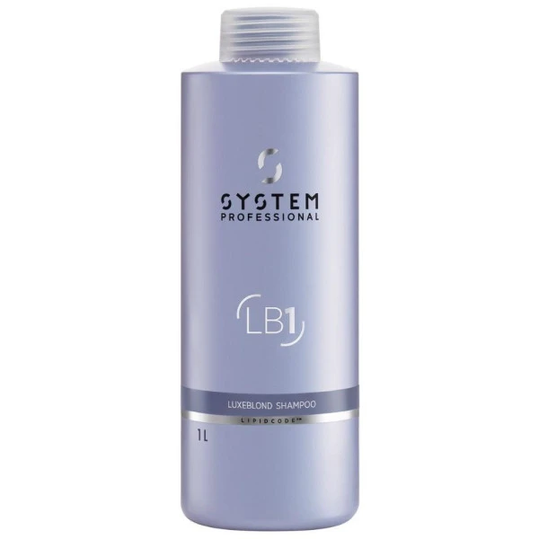 Shampoing LuxeBlond System Professional 1000ml 3 Shampoing LuxeBlond System Professional 1000ml