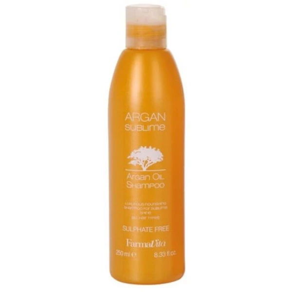 Shampooing à L'huile D'argan Oil brillance Farmavita 250ML 3 Shampooing à L'huile D'argan Oil brillance Farmavita 250ML