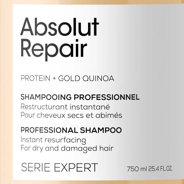 Shampooing Absolut Repair L'Oréal Professionnel 750ML 7 Shampooing Absolut Repair L'Oréal Professionnel 750ML - Image 5
