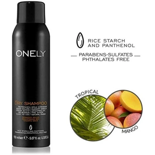 Shampooing Atomiseur Onely The Dry Farmavita 150ML 4 Shampooing Atomiseur Onely The Dry Farmavita 150ML - Image 2