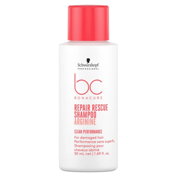 Shampooing BC Peptide Repair Rescue Schwarzkopf 50ML 3 Shampooing BC Peptide Repair Rescue Schwarzkopf 50ML