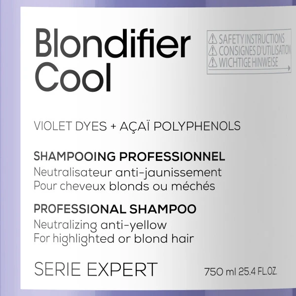 Shampooing Blondifier Cool L'Oréal Professionnel 750ML 8 Shampooing Blondifier Cool L'Oréal Professionnel 750ML - Image 6