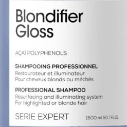 Shampooing Blondifier Gloss L'Oréal Professionnel 1,5L 17 Shampooing Blondifier Gloss L'Oréal Professionnel 1,5L -Beauty Care Soldes shampooing blondifier gloss l oreal professionnel 15l 6