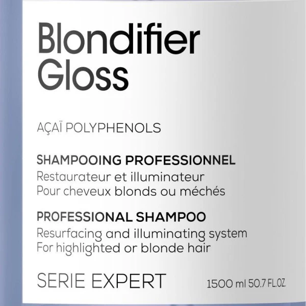 Shampooing Blondifier Gloss L'Oréal Professionnel 1,5L 9 Shampooing Blondifier Gloss L'Oréal Professionnel 1,5L - Image 7