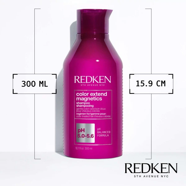 Shampooing Cheveux Colorés Color Extend Magnetics Redken 300ML 6 Shampooing Cheveux Colorés Color Extend Magnetics Redken 300ML - Image 4
