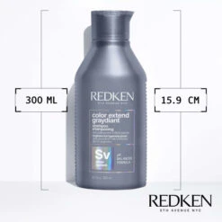 Shampooing Cheveux Gris Ou Blancs Color Extend Graydiant Redken 300ML -Beauty Care Soldes shampooing cheveux gris ou blancs color extend graydiant redken 300ml 3