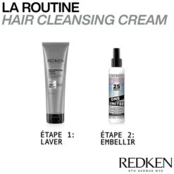 Shampooing Détox Purifiant Hair Cleansing Cream Redken 250ML -Beauty Care Soldes shampooing detox purifiant hair cleansing cream redken 250ml 4