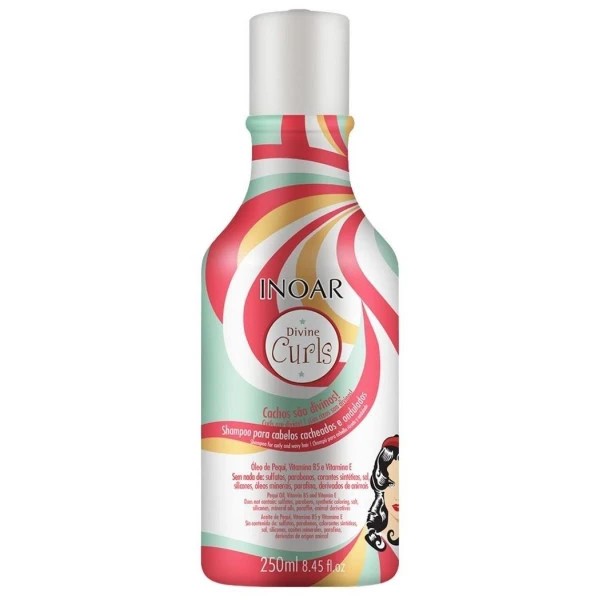 Shampooing Divine Curls Inoar 250ML 3 Shampooing Divine Curls Inoar 250ML