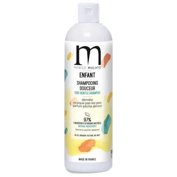 Shampooing Enfant Douceur Mkids Patrice Mulato 300ML 3 Shampooing Enfant Douceur Mkids Patrice Mulato 300ML