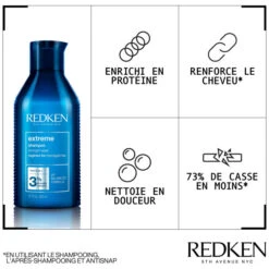 Shampooing Fortifiant Extreme Redken 1L -Beauty Care Soldes shampooing fortifiant extreme redken 1l 3