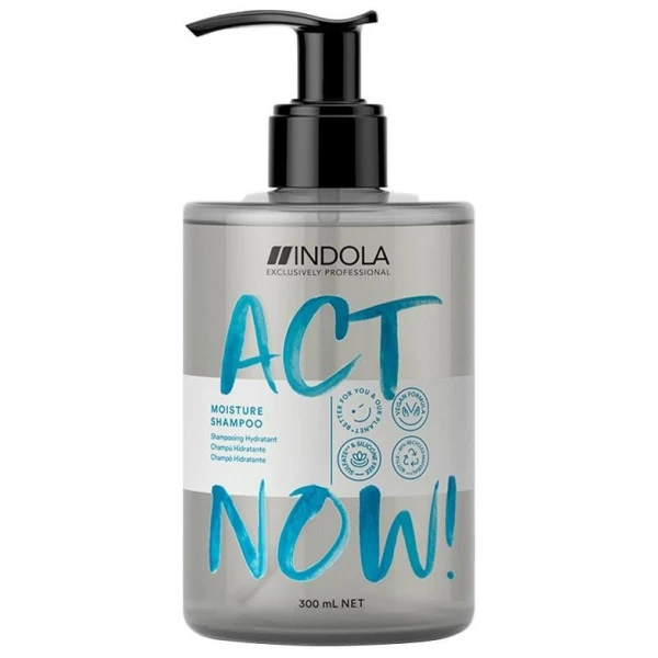 Shampooing Hydratant ACT NOW 300ML INDOLA 3 Shampooing Hydratant ACT NOW 300ML INDOLA