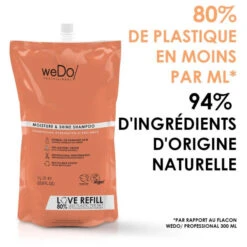 Shampooing Hydratation & Brillance Recharge WeDo/ Professional 1L -Beauty Care Soldes shampooing hydratation and brillance recharge wedo professional 1l 4