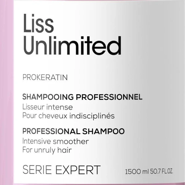 Shampooing Liss Unlimited L'Oréal Professionnel 1,5L 4 Shampooing Liss Unlimited L'Oréal Professionnel 1,5L - Image 2