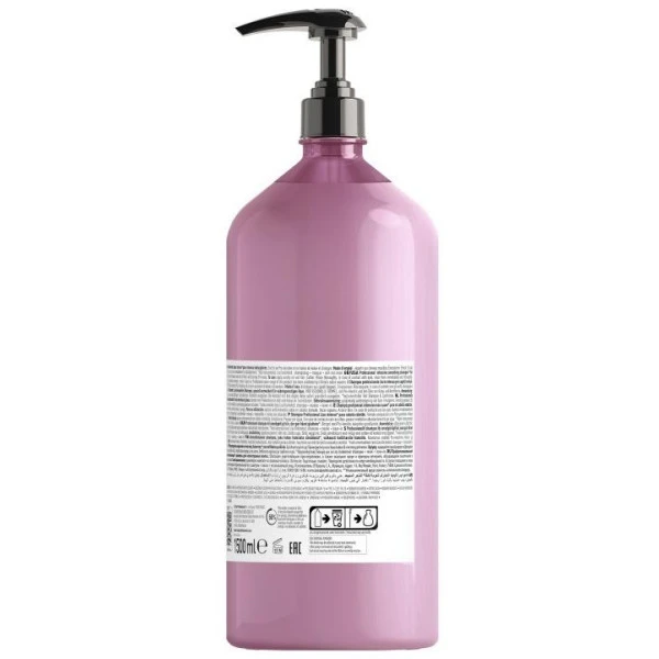 Shampooing Liss Unlimited L'Oréal Professionnel 1,5L 7 Shampooing Liss Unlimited L'Oréal Professionnel 1,5L - Image 5