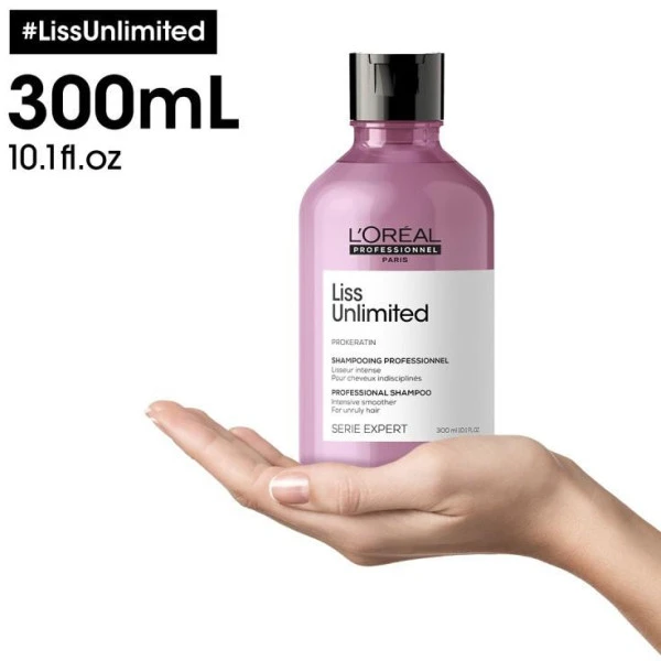 Shampooing Liss Unlimited L'Oréal Professionnel 300ML 8 Shampooing Liss Unlimited L'Oréal Professionnel 300ML - Image 6