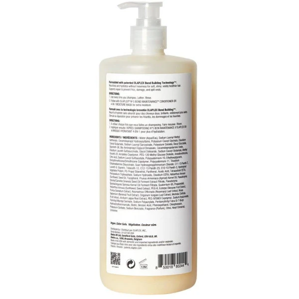 Shampooing N°4 Bond Maintenance Olaplex 1L 4 Shampooing N°4 Bond Maintenance Olaplex 1L - Image 2