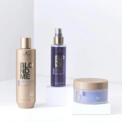 Shampooing Neutralisant BlondMe Schwarzkopf 1L -Beauty Care Soldes shampooing neutralisant blondme schwarzkopf 1l 3