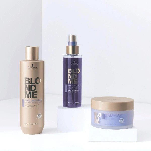 Shampooing Neutralisant BlondMe Schwarzkopf 300ML 6 Shampooing Neutralisant BlondMe Schwarzkopf 300ML - Image 4