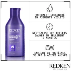 Shampooing Neutralisant Color Extend Blondage Redken 300ML -Beauty Care Soldes shampooing neutralisant color extend blondage redken 300ml 2