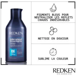 Shampooing Neutralisant Color Extend Brownlights Redken 300ML 11 Shampooing Neutralisant Color Extend Brownlights Redken 300ML -Beauty Care Soldes shampooing neutralisant color extend brownlights redken 300ml 2