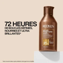 Shampooing Nourrissant Cheveux Bouclés All Soft Mega Curls Redken 300ML 14 Shampooing Nourrissant Cheveux Bouclés All Soft Mega Curls Redken 300ML -Beauty Care Soldes shampooing nourrissant cheveux boucles all soft mega curls redken 300ml 5