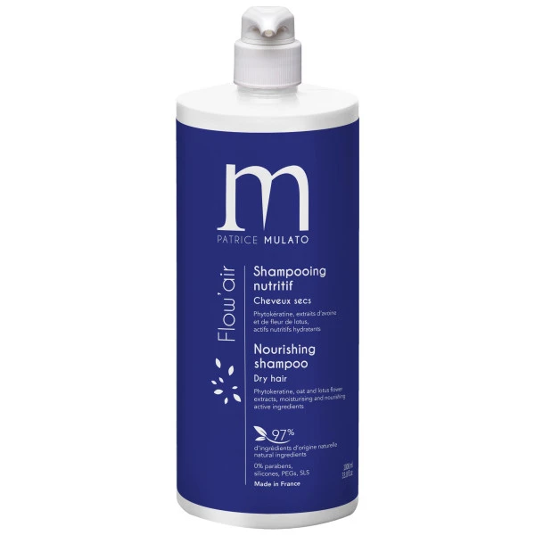 Shampooing Nourrissant Flow Air Patrice Mulato 1L 3 Shampooing Nourrissant Flow Air Patrice Mulato 1L