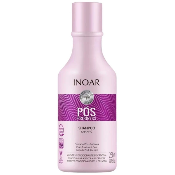 Shampooing Pos Progress Inoar 250ML 3 Shampooing Pos Progress Inoar 250ML